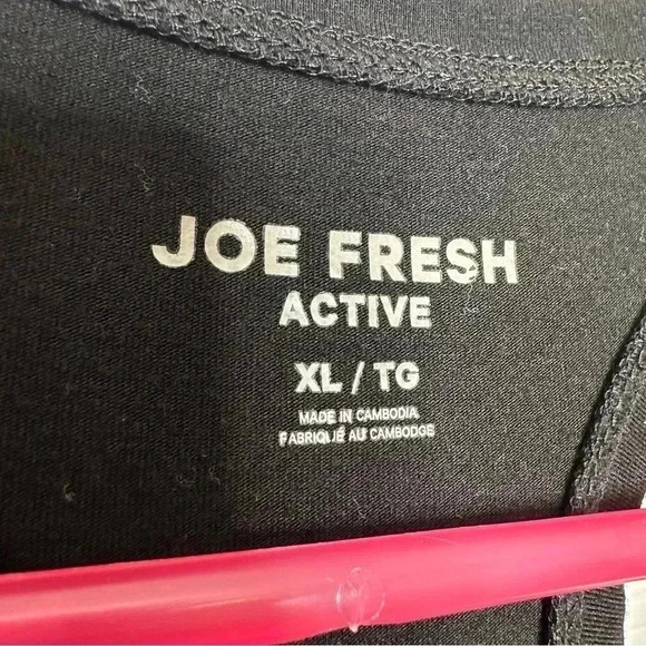 Joe  Fresh Racerback Tank Top Black Size Extra Large - Picture 6 of 16